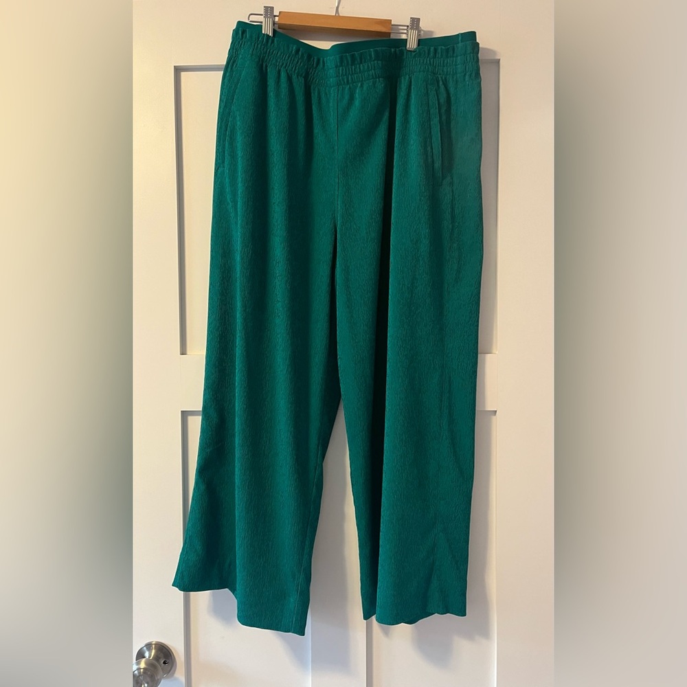 Athleta Emerald Green Trousers
